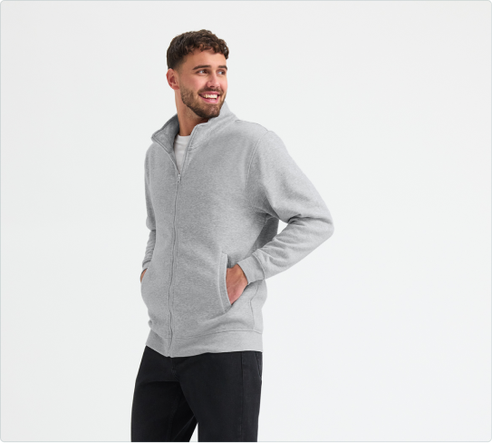 Deluxe Unisex Sweat Jacket