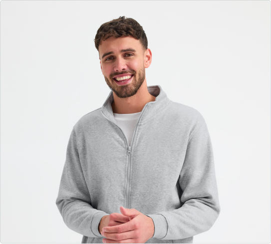 Deluxe Unisex Sweat Jacket